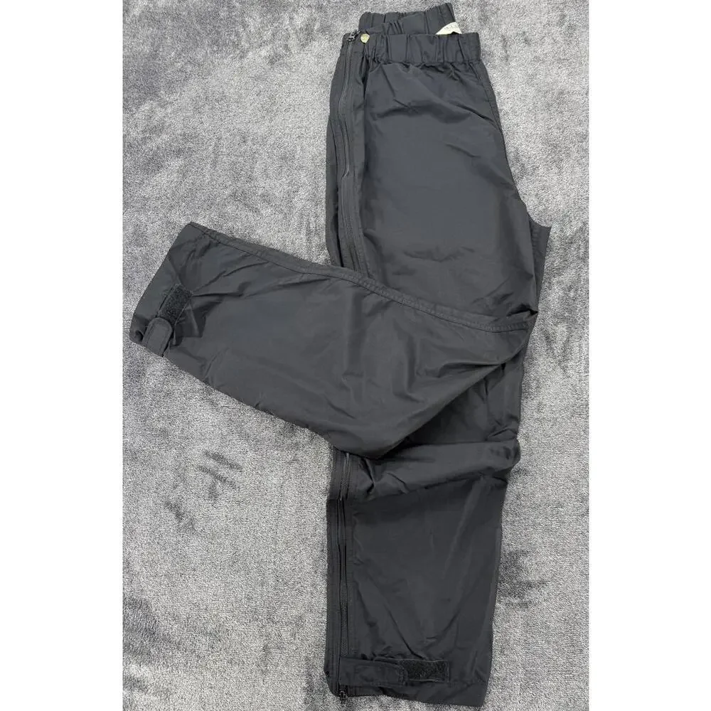 I’m?erfect L.L.Bean Men's‎ Black Nylon Outdoor Pants Medium Elastic Waist